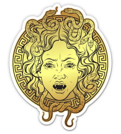 medusa decal stickers.